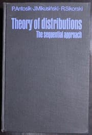 Tapa de Theory of Distributions