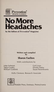 Tapa de No more headaches
