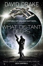 Tapa de What Distant Deeps (The Republic of Cinnabar Navy series #8)
