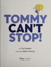 Tapa de Tommy can't stop!