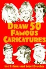 Tapa de Draw 50 famous caricatures