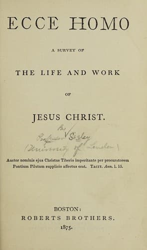 Tapa de Ecce homo