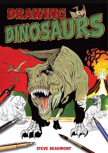 Tapa de Drawing dinosaurs
