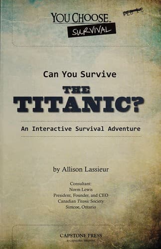 Tapa de Can you survive the titanic?