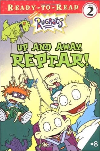 Tapa de Up and away, Reptar!