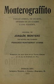 Tapa de Monterograffito