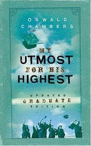 Tapa de MY UTMOST - UPDATED GRADUATE EDITION