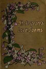 Tapa de The Love Poems of Shakspere