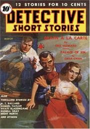 Tapa de Detective Short Stories - March 1939