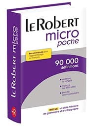 Tapa de Dictionnaire Le Petit Robert Micro Poche (French Edition)