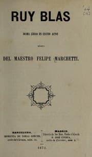 Tapa de Ruy Blas