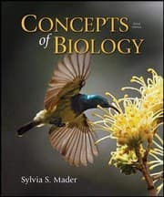 Tapa de Concepts of Biology