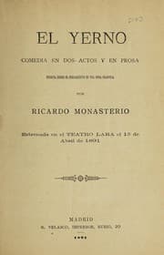 Tapa de El yerno