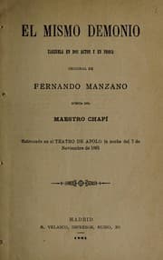 Tapa de El mismo demonio