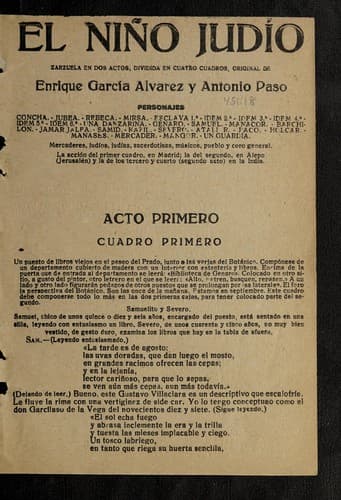Tapa de El niño judio
