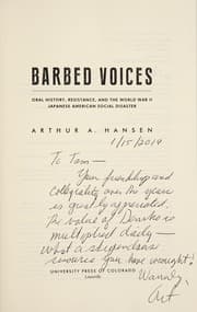 Tapa de Barbed voices
