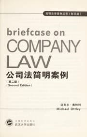Tapa de Briefcase on company law