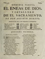 Tapa de El Eneas de Dios, y Caballero del sacramento