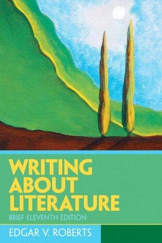 Tapa de Writing about literature