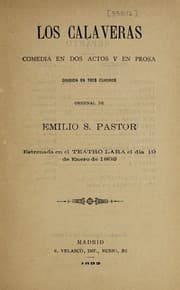 Tapa de Los calaveras