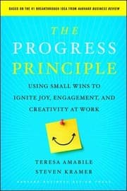 Tapa de The progress principle