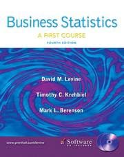 Tapa de Business Statistics