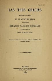 Tapa de Las tres gracias