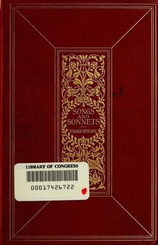 Tapa de Songs and Sonnets