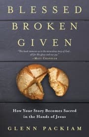 Tapa de BLESSED BROKEN GIVEN