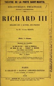 Tapa de Richard III