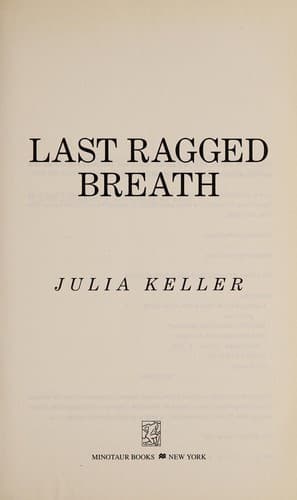 Tapa de Last ragged breath