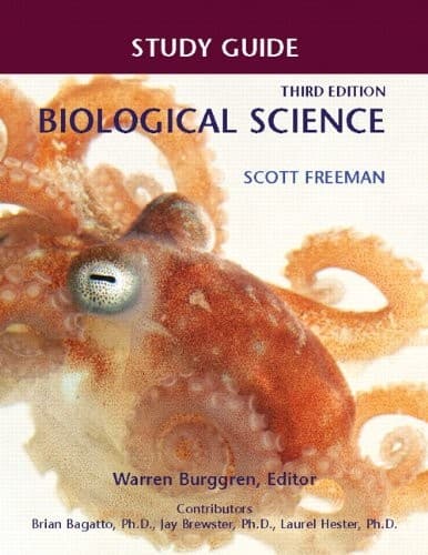 Tapa de Study Guide for Biological Science