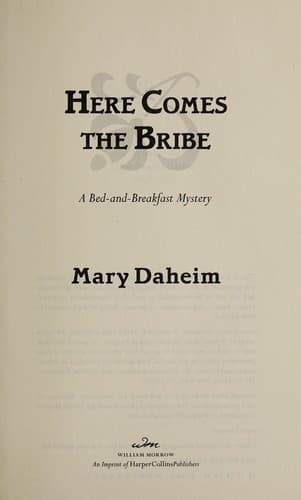 Tapa de Here comes the bribe