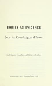Tapa de Bodies as evidence