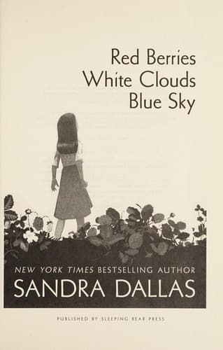 Tapa de Red berries, white clouds, blue sky
