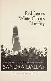 Tapa de Red berries, white clouds, blue sky