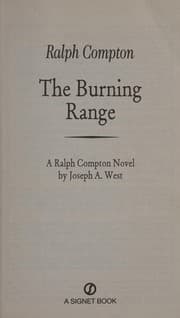 Tapa de The burning range