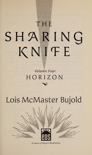 Tapa de The sharing knife.