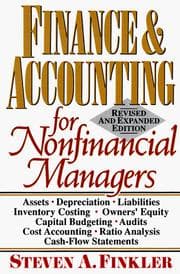 Tapa de Finance & accounting for nonfinancial managers