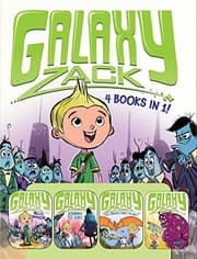 Tapa de Galaxy Zack 4 Books in 1!: Hello, Nebulon!; Journey to Juno; The Prehistoric Planet; Monsters in Space!