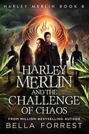 Tapa de Harley Merlin and the Challenge of Chaos