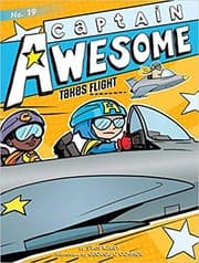 Tapa de Captain Awesome takes flight