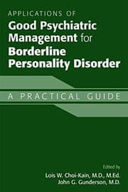Tapa de Applications of Good Psychiatric Management for Borderline Personality Disorder