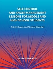 Tapa de Self Control and Anger Management Lessons for Middle and High School Students