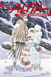 Tapa de Battle Angel Alita Mars Chronicle 6