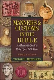 Tapa de Manners & Customs in the Bible