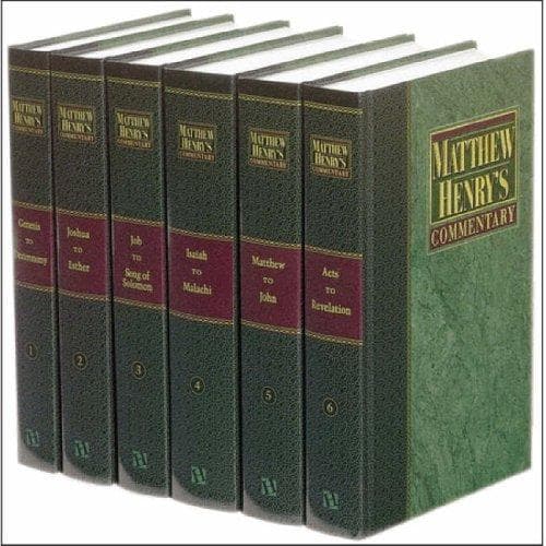 Tapa de Matthew Henry's Commentary