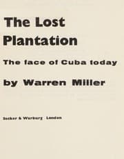 Tapa de The lost plantation