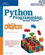 Tapa de Python Programming for the Absolute Beginner, Second Edition (For the Absolute Beginner)