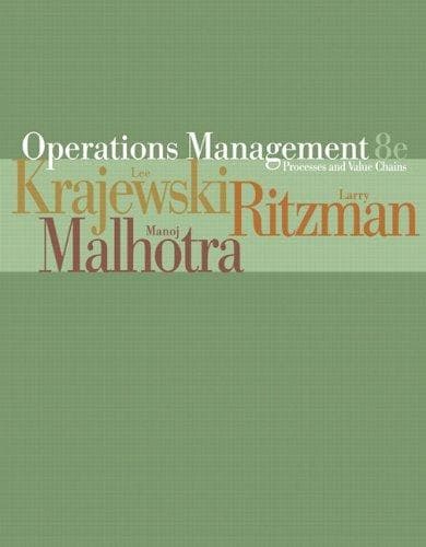 Tapa de Operations Management